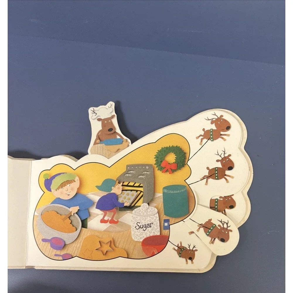 THIS LITTLE REINDEER (PLAYTIME RHYMES) By Public Domain & Paige Billin-frye *VG*